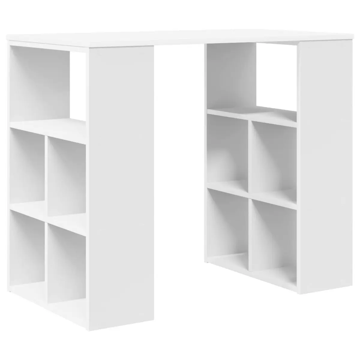 Writing Desk Engineered Wood 90 x 50 x 75 cm White