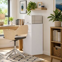 Modern White Sideboard with Drawer for Stylish Storage