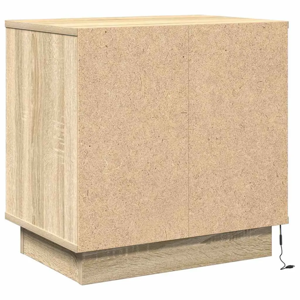 Bedside Cabinet with Drawer for Bedroom Storage