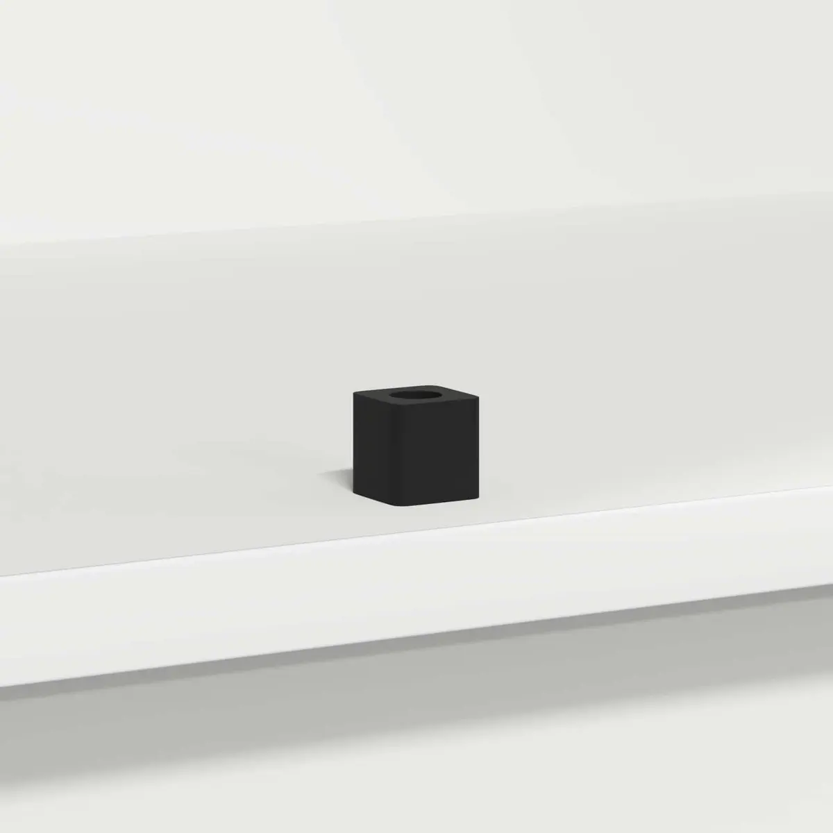 White LED Sideboard with Modern Storage and RGB Lighting