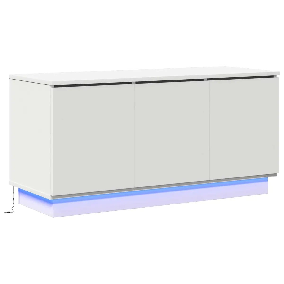 TV Cabinet Engineered Wood 100x38x49cm White
