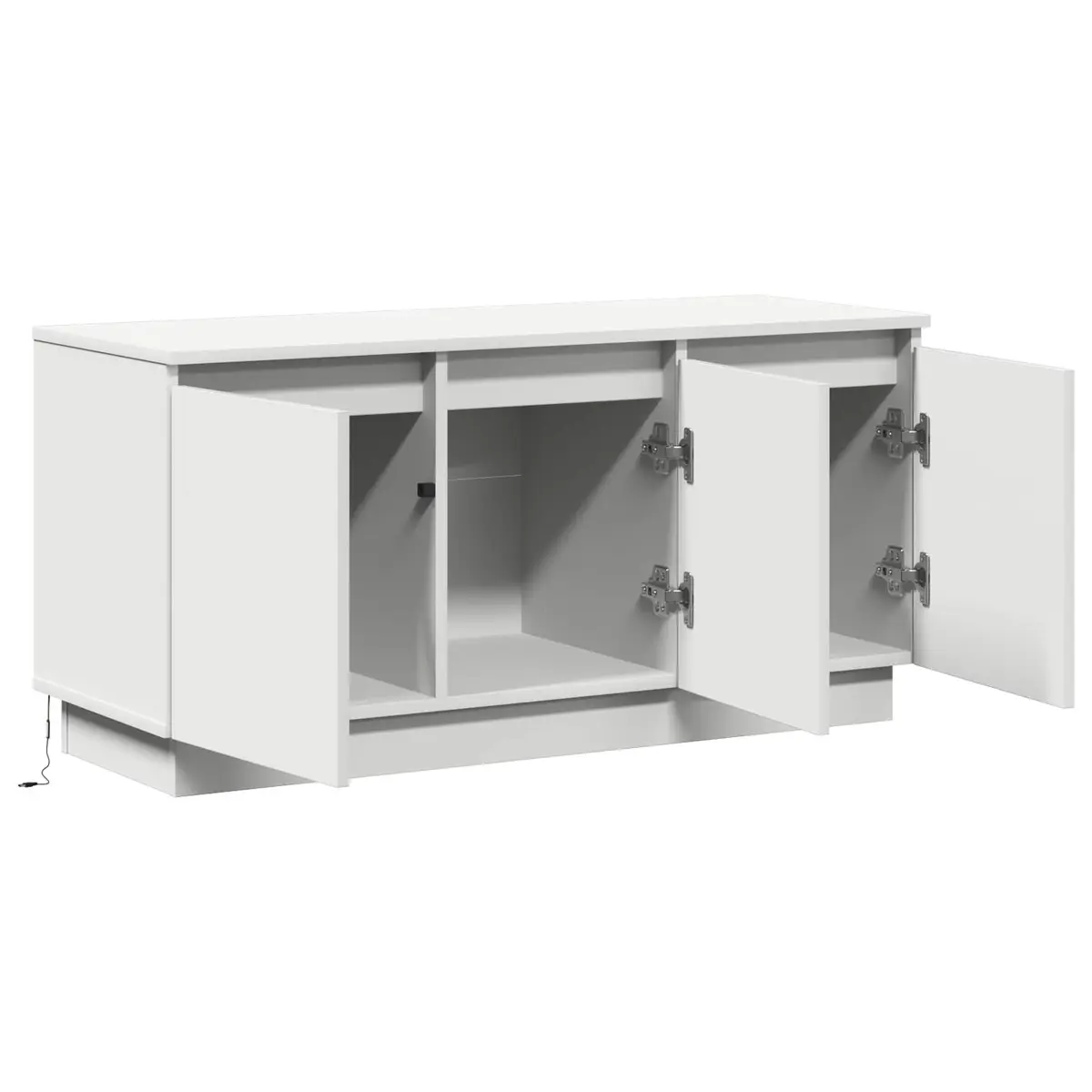 TV Cabinet Engineered Wood 100x38x49cm White