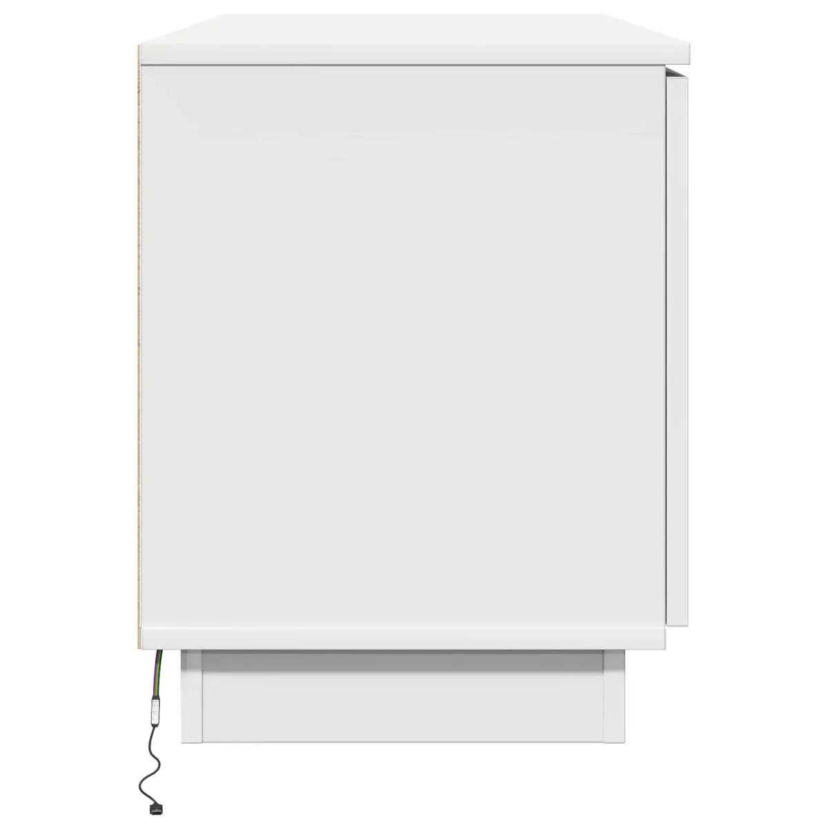 TV Cabinet Engineered Wood 100x38x49cm White
