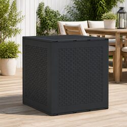 Modern Outdoor Storage Box Anthracite 55x53x57cm