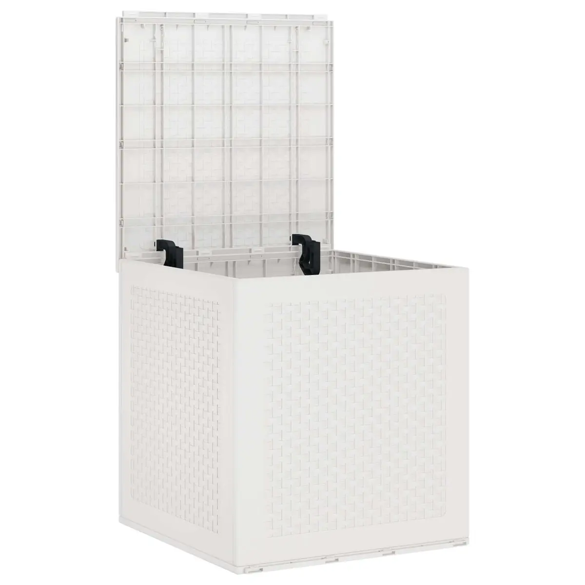 Outdoor Storage Box Polypropylene 55x53x57cm White