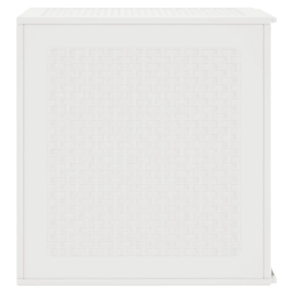 Outdoor Storage Box Polypropylene 55x53x57cm White