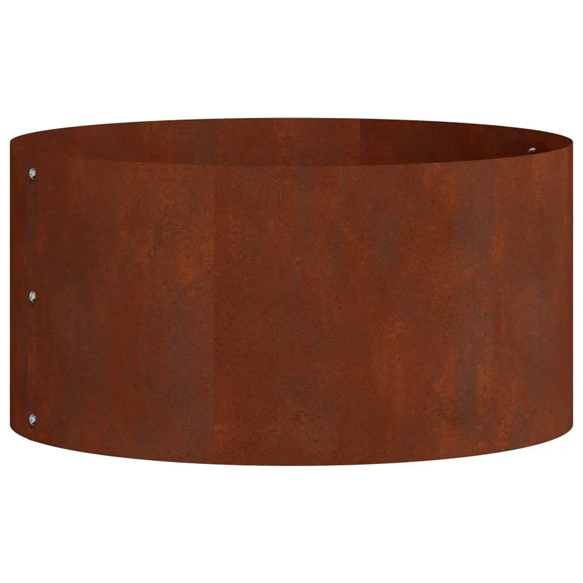 Round Steel Garden Planter Ring for Outdoor Spaces 40cm