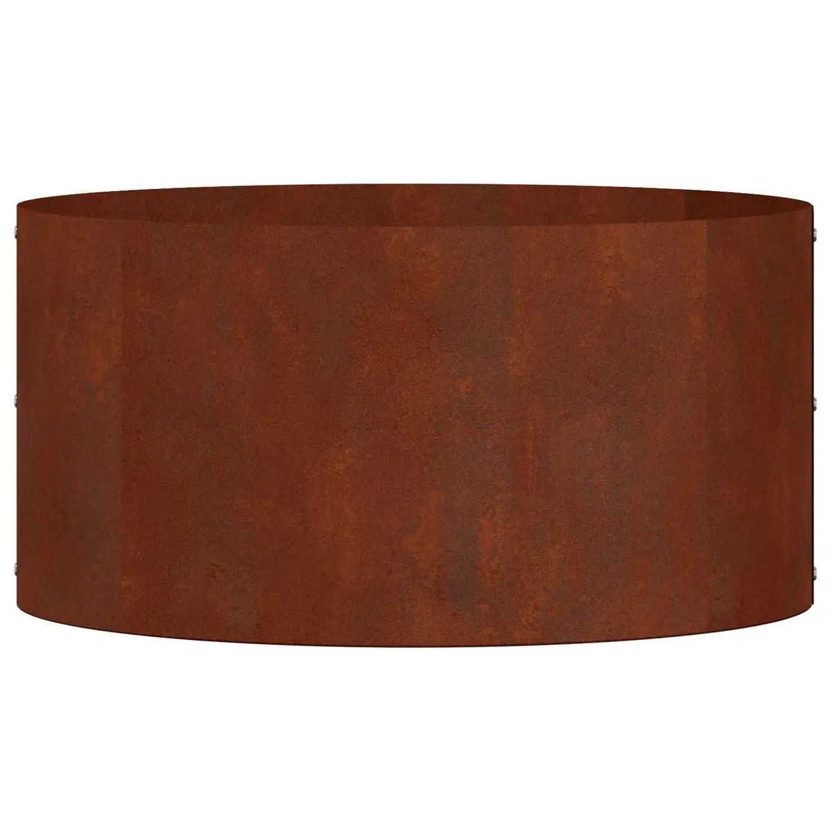 Round Steel Garden Planter Ring for Outdoor Spaces 40cm