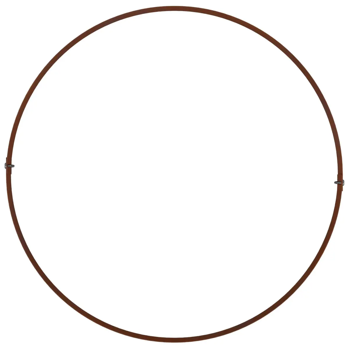 Round Steel Garden Planter Ring for Outdoor Spaces 40cm