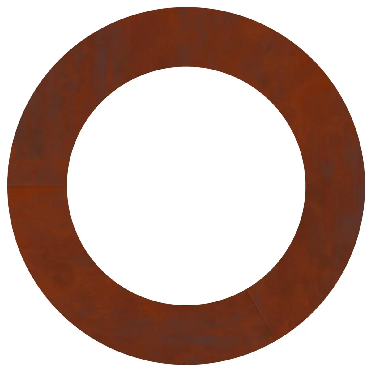 Rusty Brown Tree Ring Set 5 pcs for Outdoor Gardens