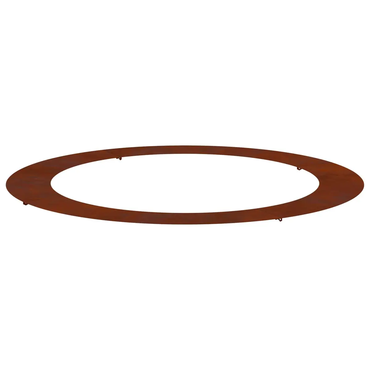 Rusty Brown Decorative Tree Ring for Gardens