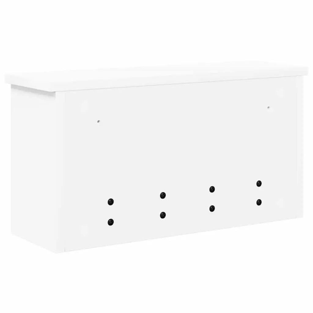 Wall-Mounted Coat Rack with Storage Shelves