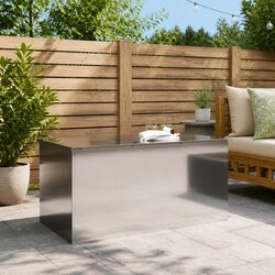 Sturdy Steel Outdoor Cushion Box for Decks and Patios 100x50