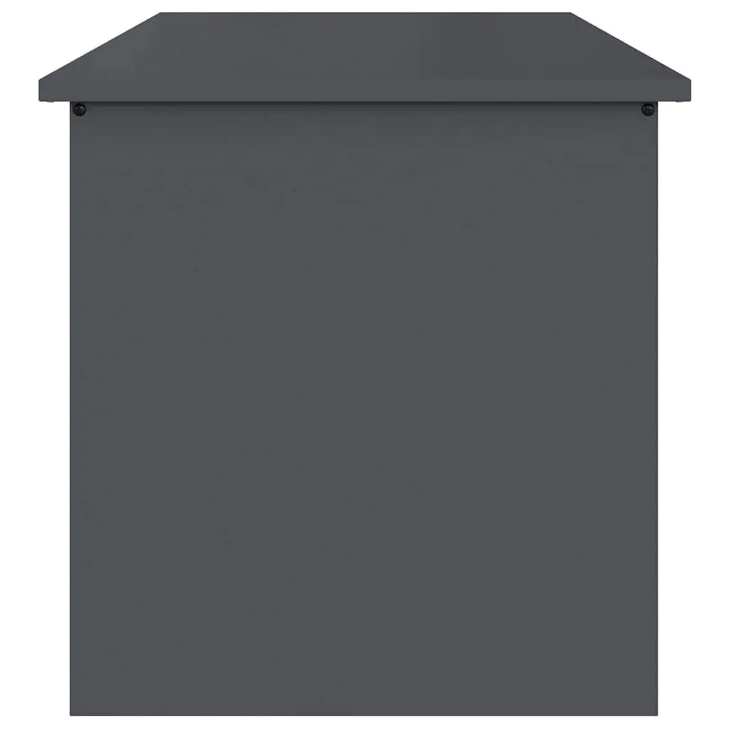 Garden Storage Box Steel 80 x 50.5 x 50 cm Anthracite