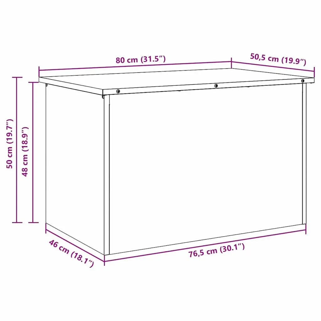 Steel Garden Cushion Storage Box 175L