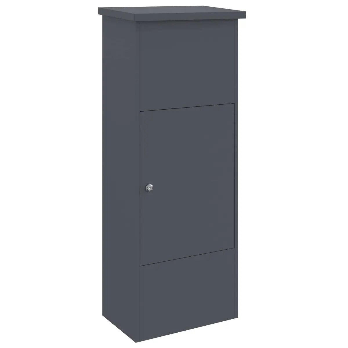 Parcel Drop Box Steel 44.5 x 29 x 110.5 cm Anthracite Outdoor