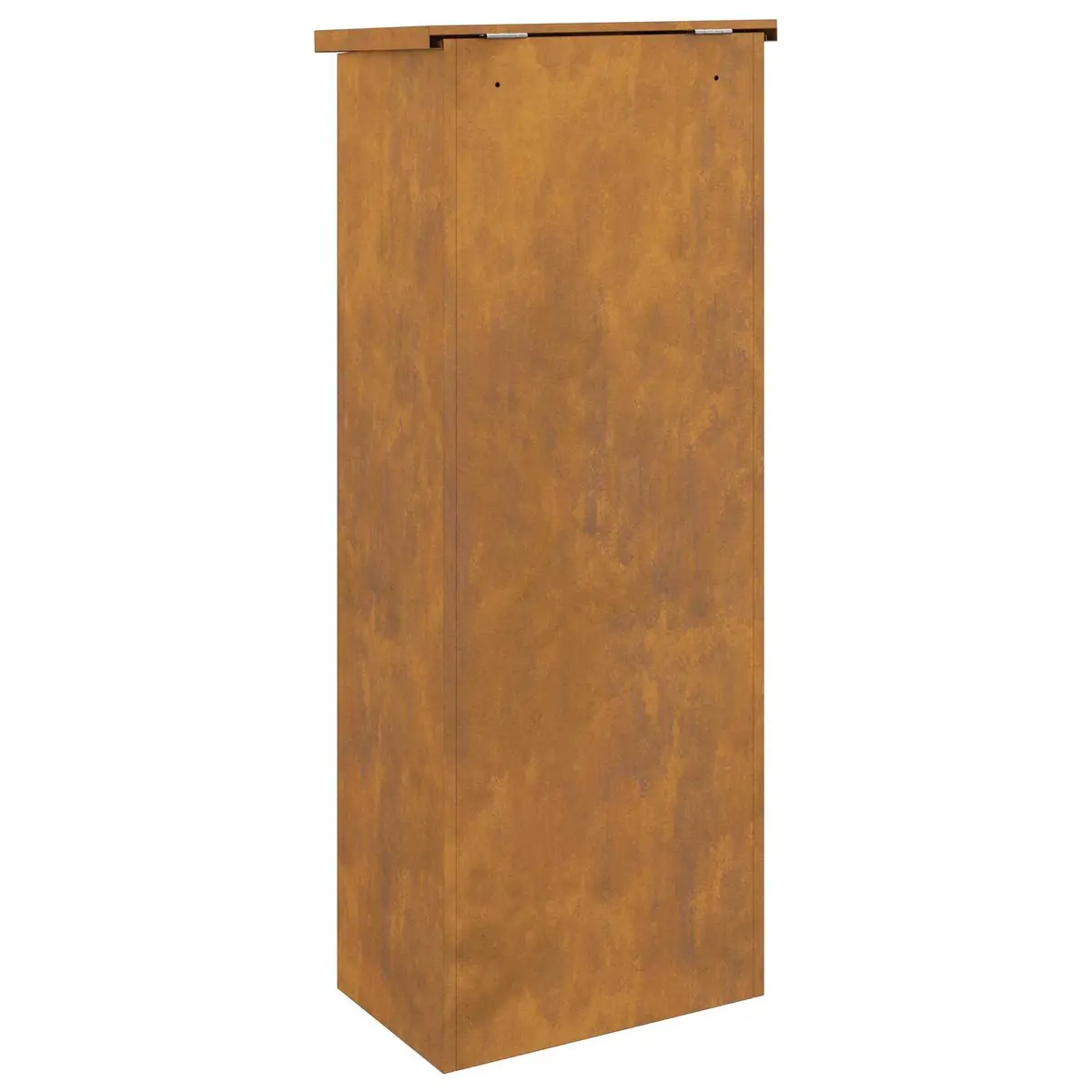 Parcel Drop Box Steel 44.5 x 29 x 110.5 cm Brown
