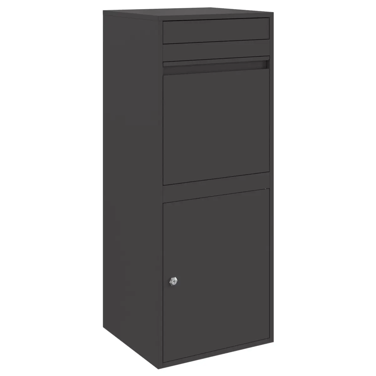 Outdoor Parcel Drop Box with Deadbolt Lock