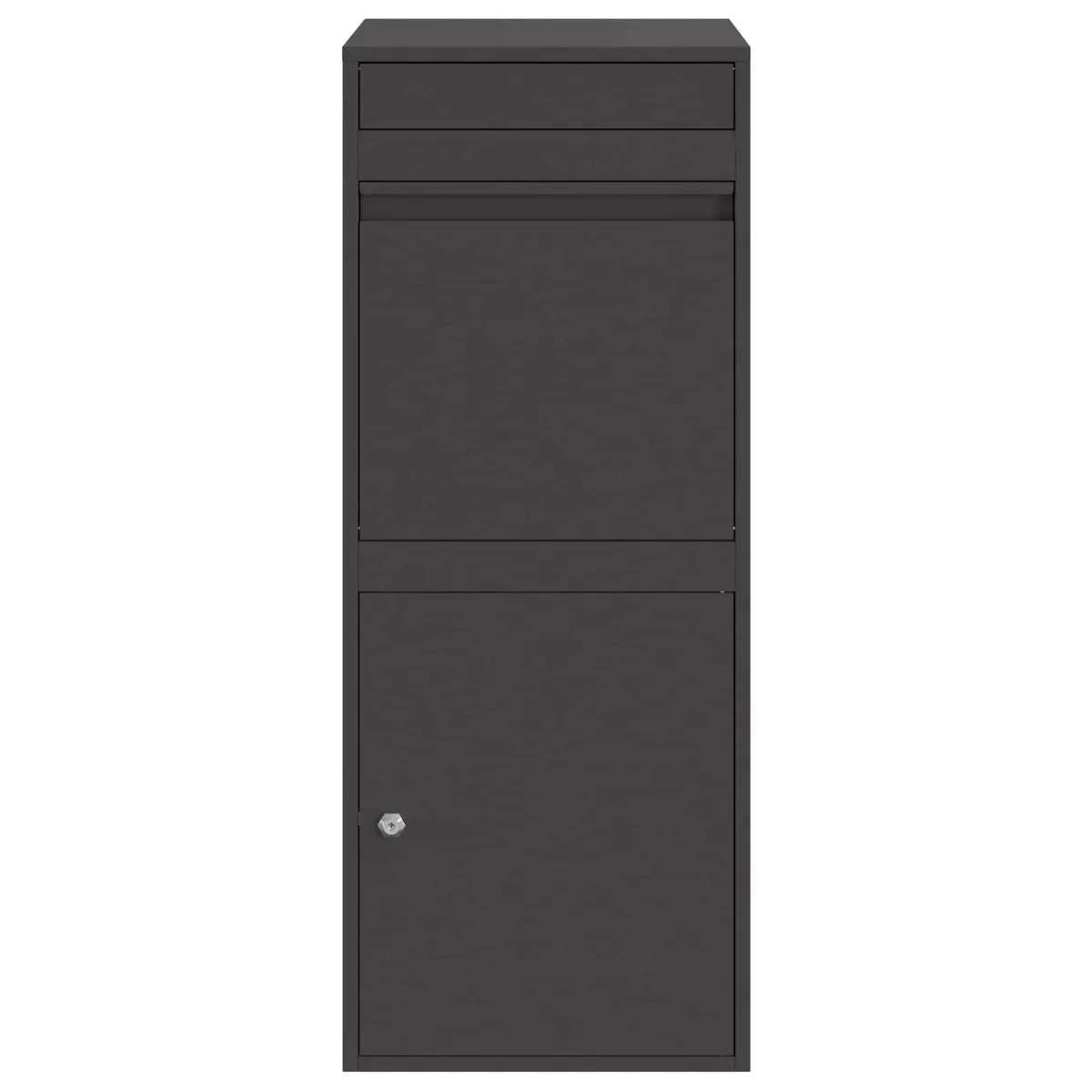Outdoor Parcel Drop Box with Deadbolt Lock