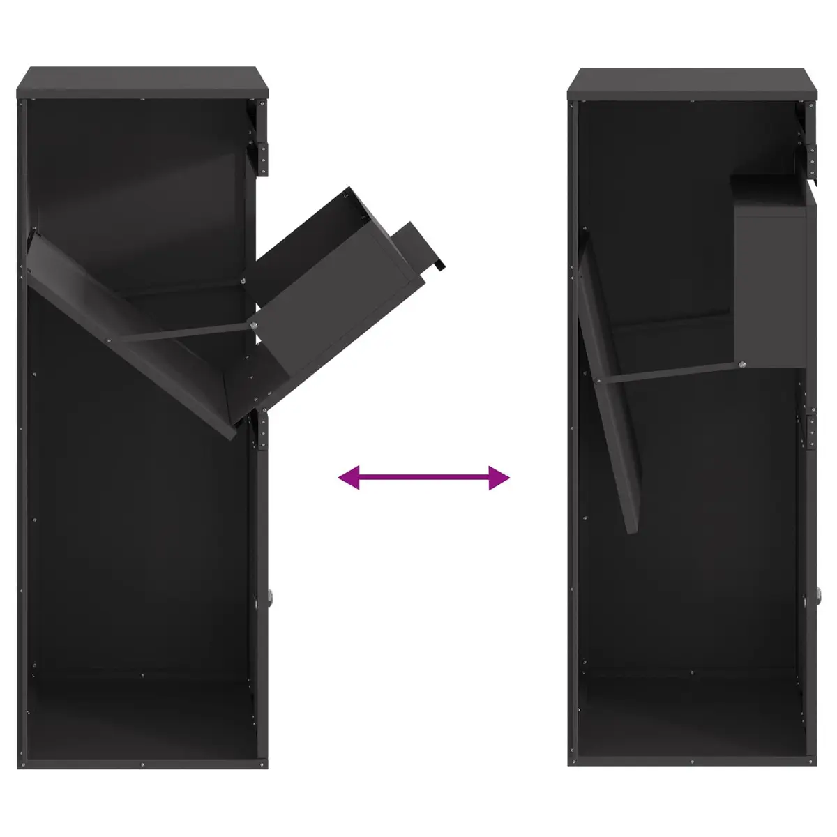 Outdoor Parcel Drop Box with Deadbolt Lock
