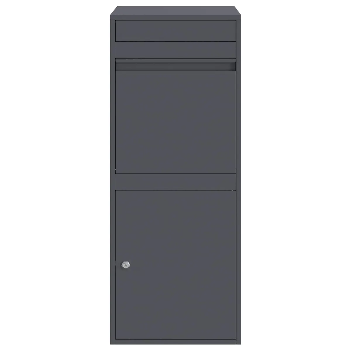 Outdoor Steel Parcel Drop Box for Secure Storage