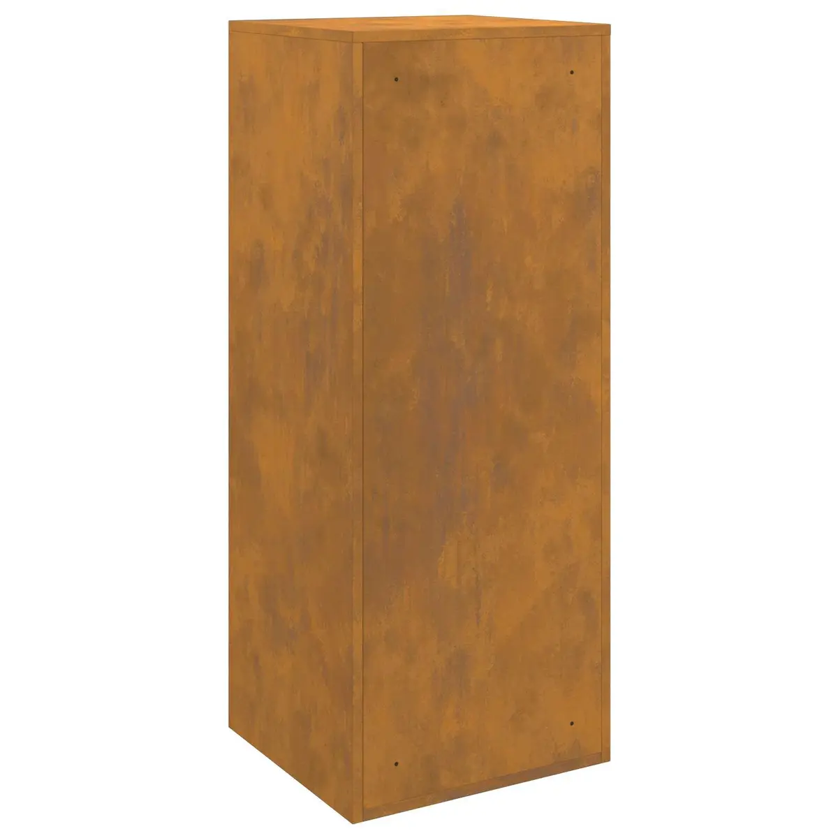 Secure Brown Steel Outdoor Parcel Drop Box for Mail