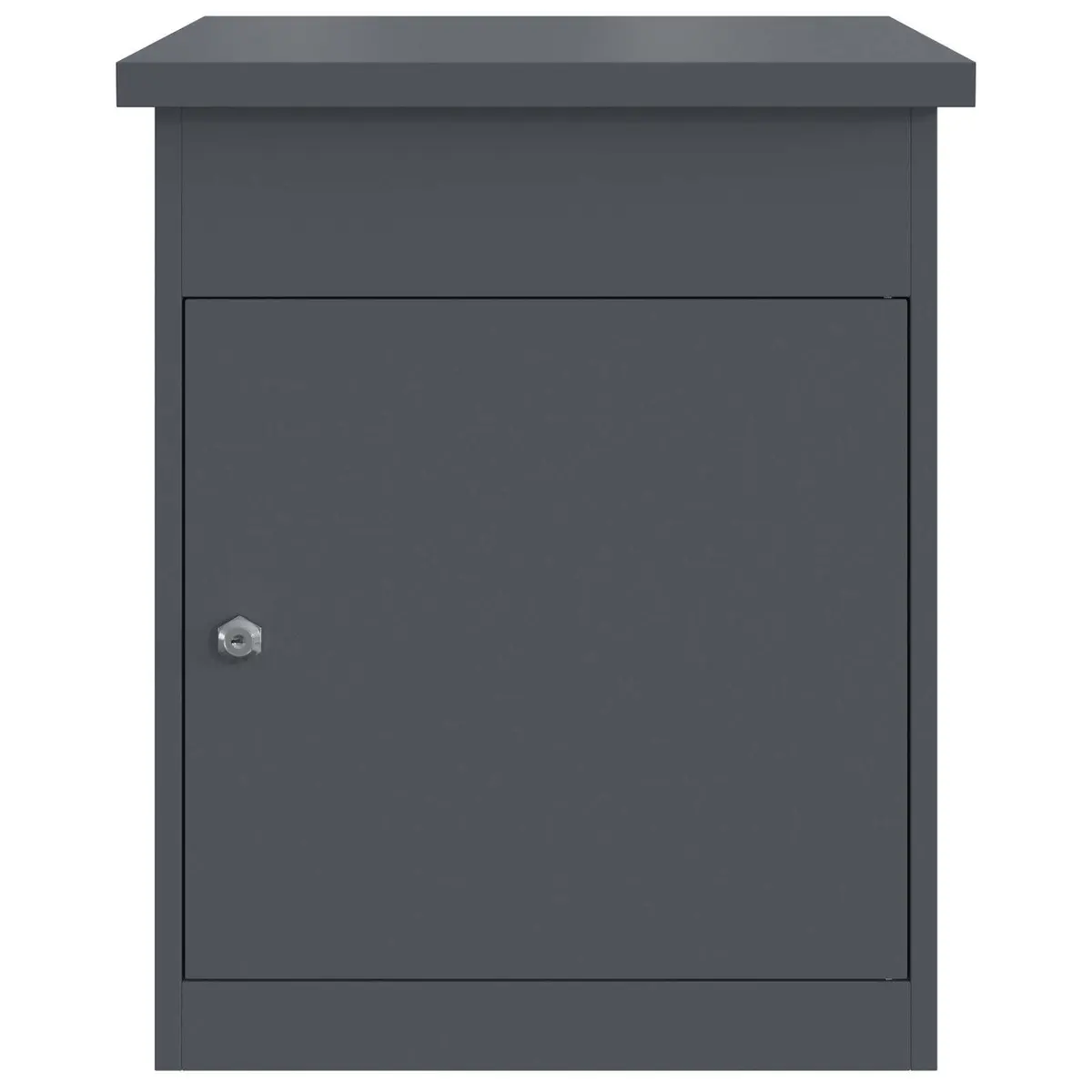 Weatherproof Steel Parcel Drop Box with Secure Lock