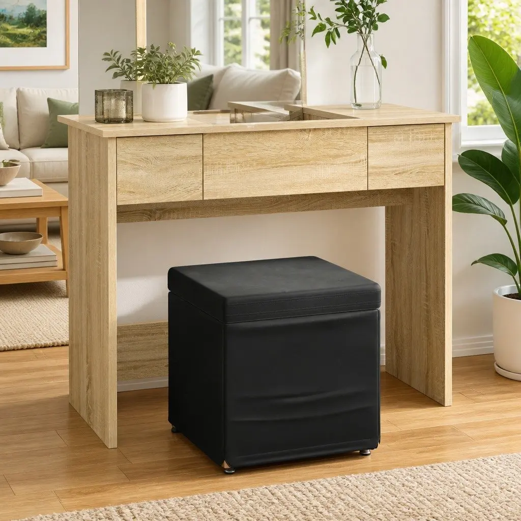 Backless Black Velvet Bar Stool for Kitchens