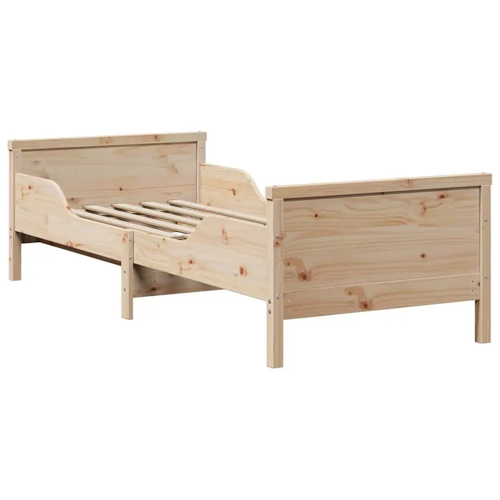 Engineered Wood Bed Frame with Headboard and Footboard
