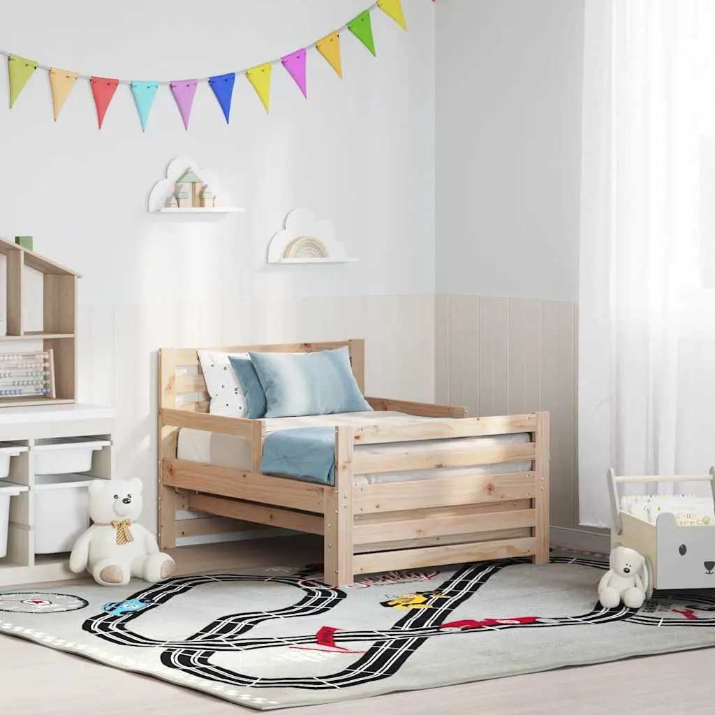 Bed Frame with Headboard 80 x 200 cm for Kids