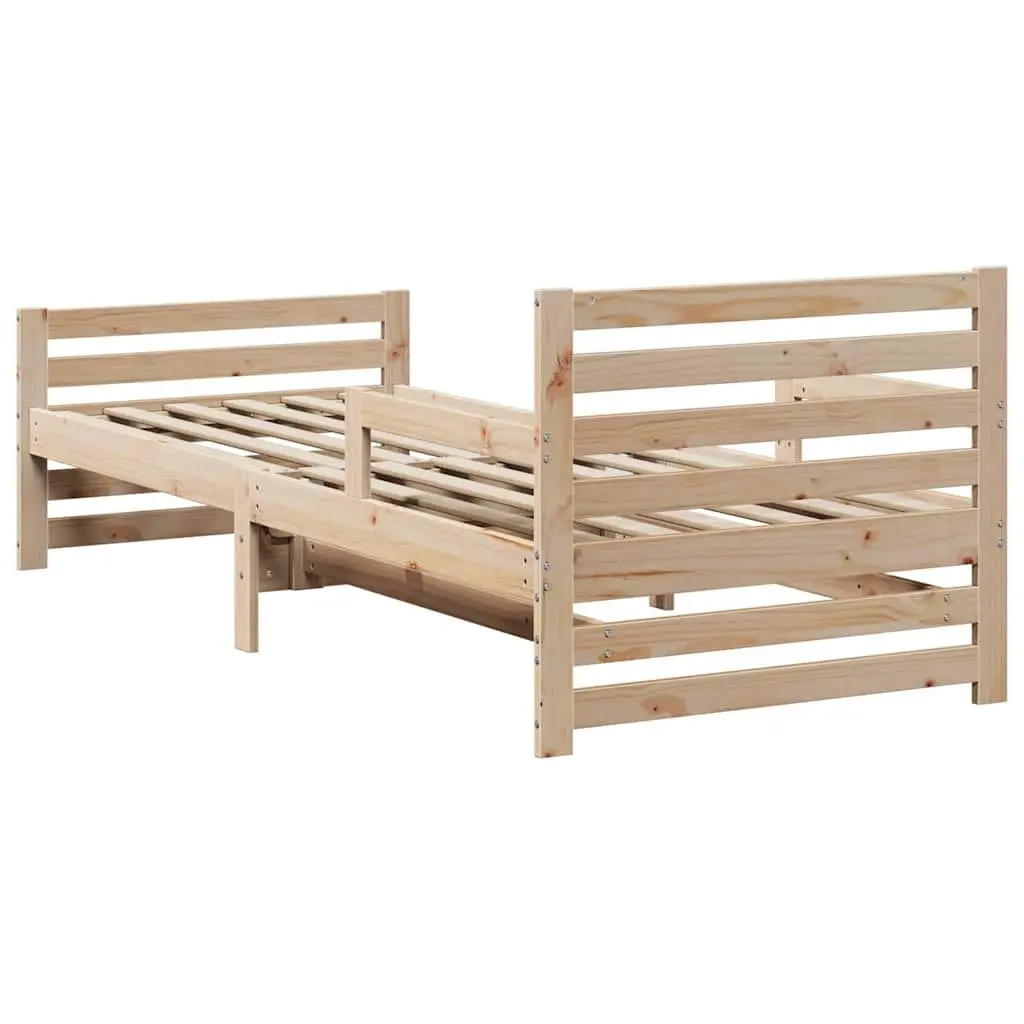 Bed Frame with Headboard 80 x 200 cm for Kids