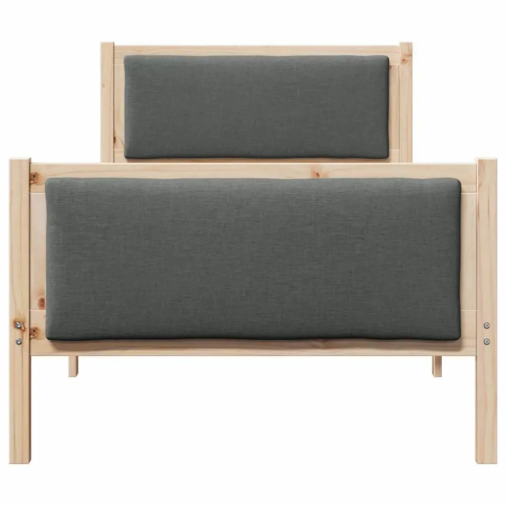 Bed Frame with Headboard 90 x 190 cm