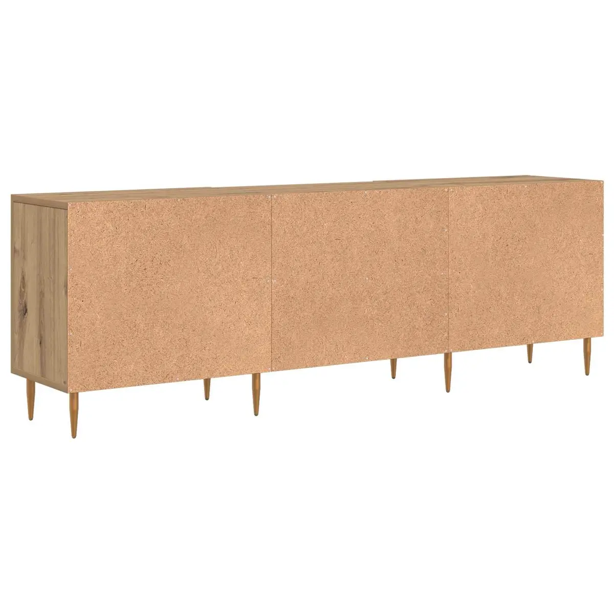 150cm Modern Brown TV Cabinet with Ample Storage