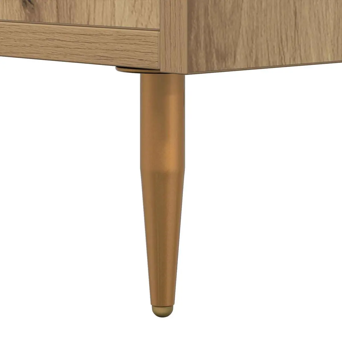 150cm Modern Brown TV Cabinet with Ample Storage