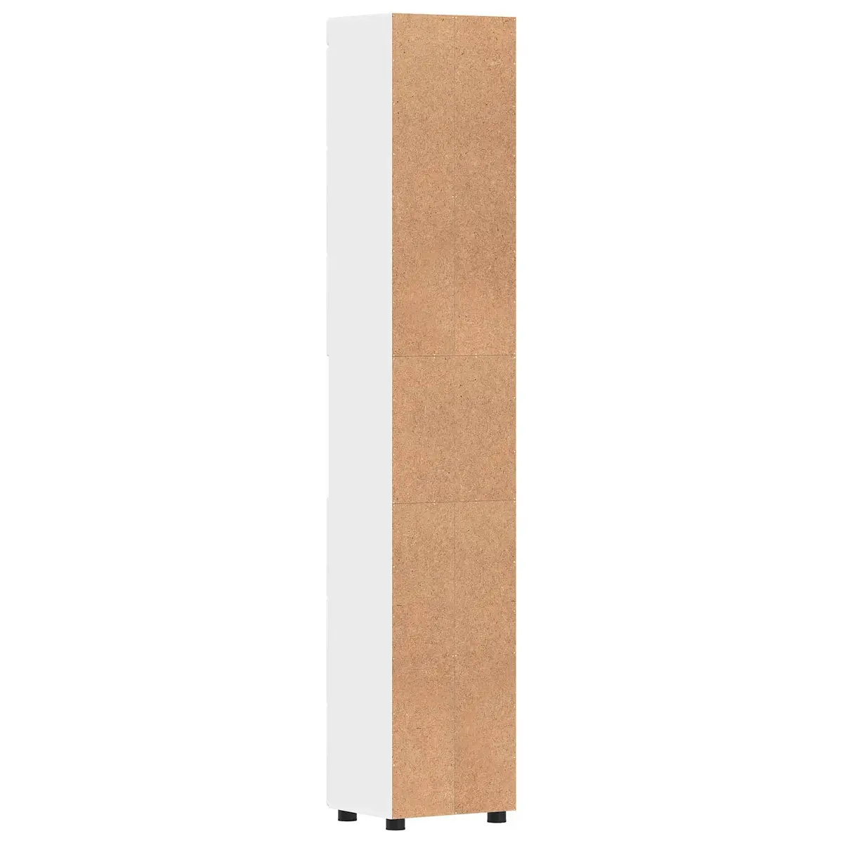White Bathroom Vanity Cabinet Set with Storage