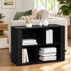 Durable Black Oak Sideboard for Practical Storage