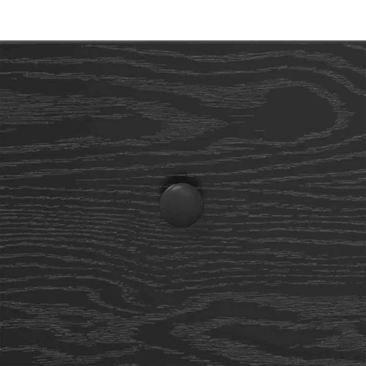 Console Table Engineered Wood Steel 100x34.5x75cm Black Oak