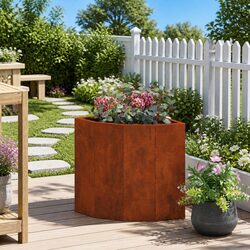 Durable Corner Garden Planter for Outdoor Spaces