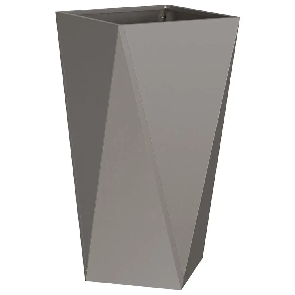 Rectangular Outdoor Steel Planter Box 40x40x75cm