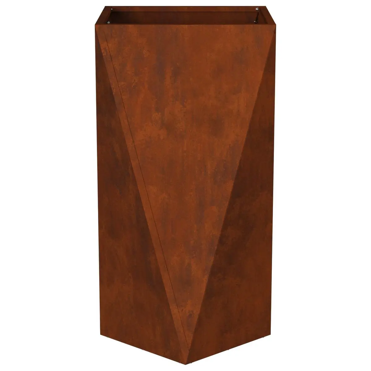 Set of 2 Steel Rectangular Garden Planters