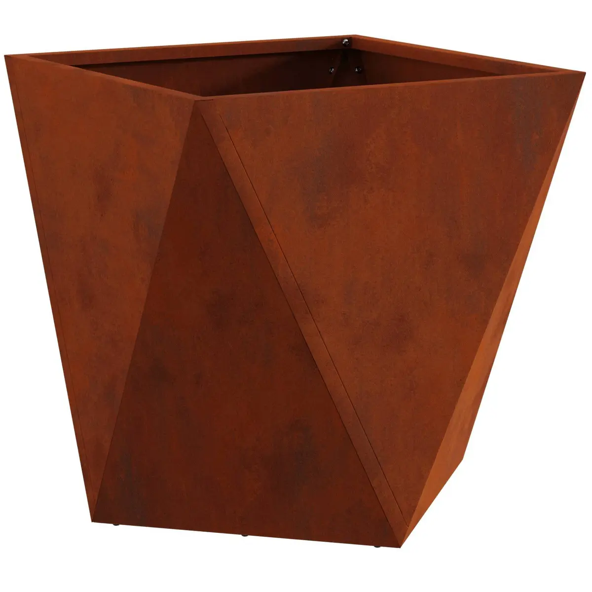 Outdoor Garden Planter Box 50x50x50cm Steel