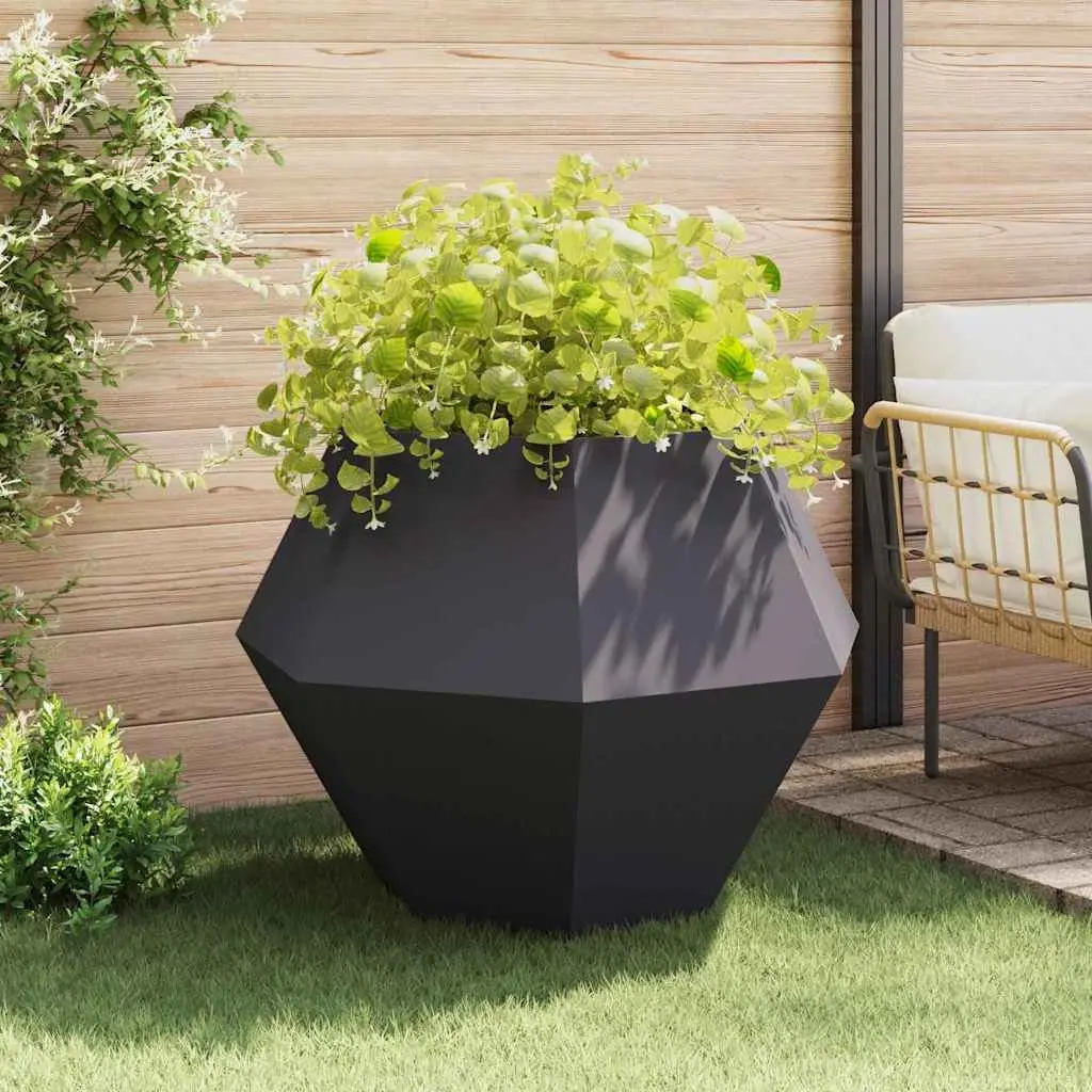 Steel Planter Box Set in Anthracite