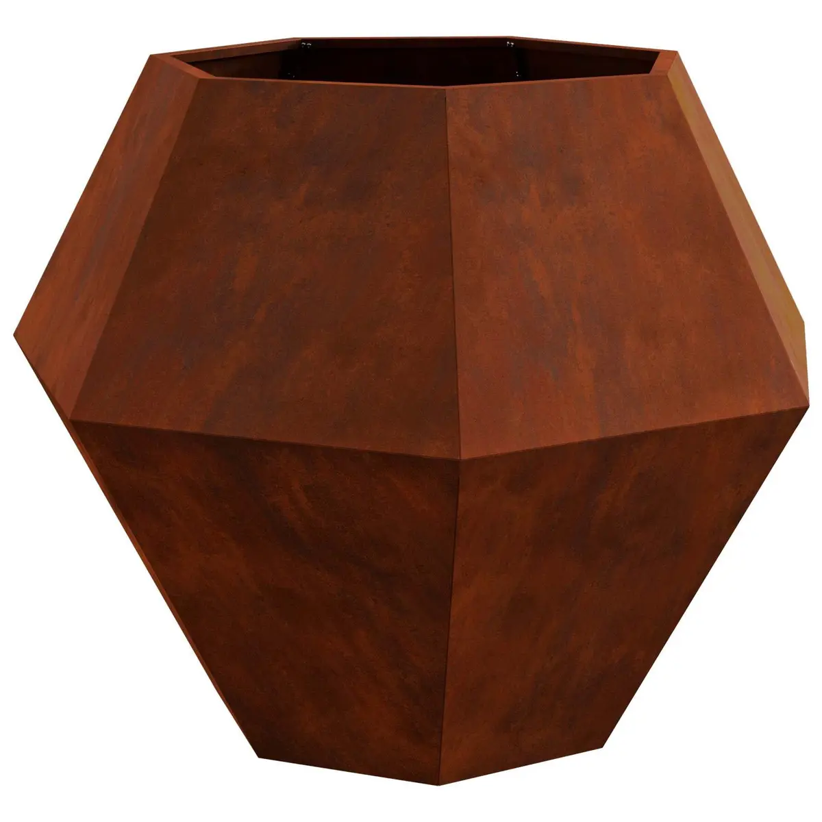 Rectangular Steel Garden Planter for Outdoors