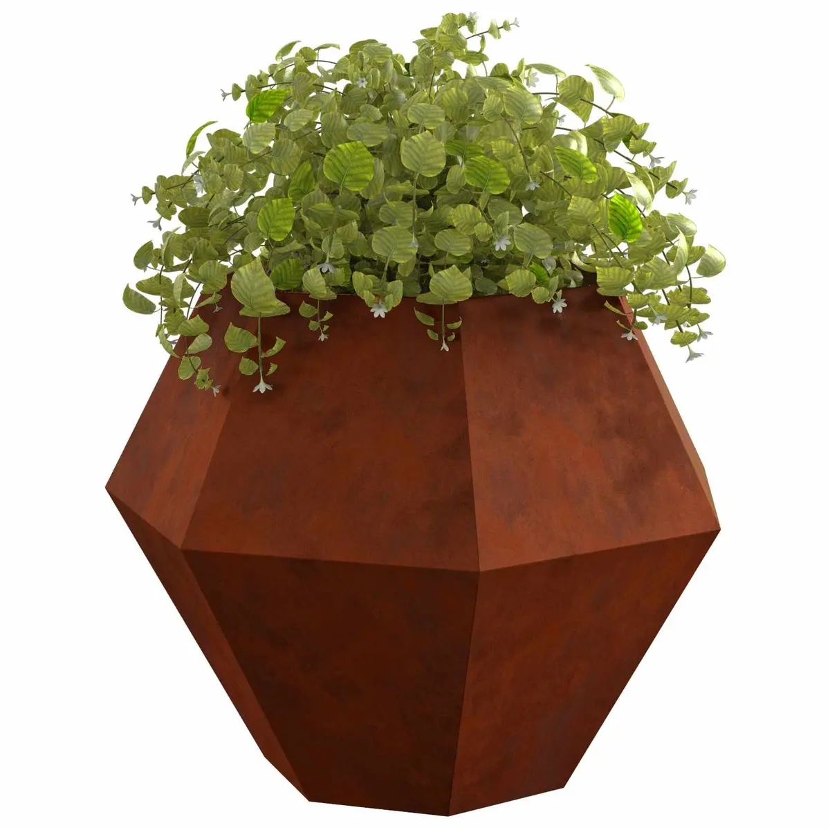Rectangular Steel Garden Planter Set, 2 Pieces