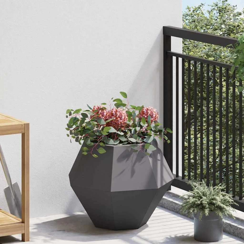 Rectangular Steel Outdoor Garden Planter