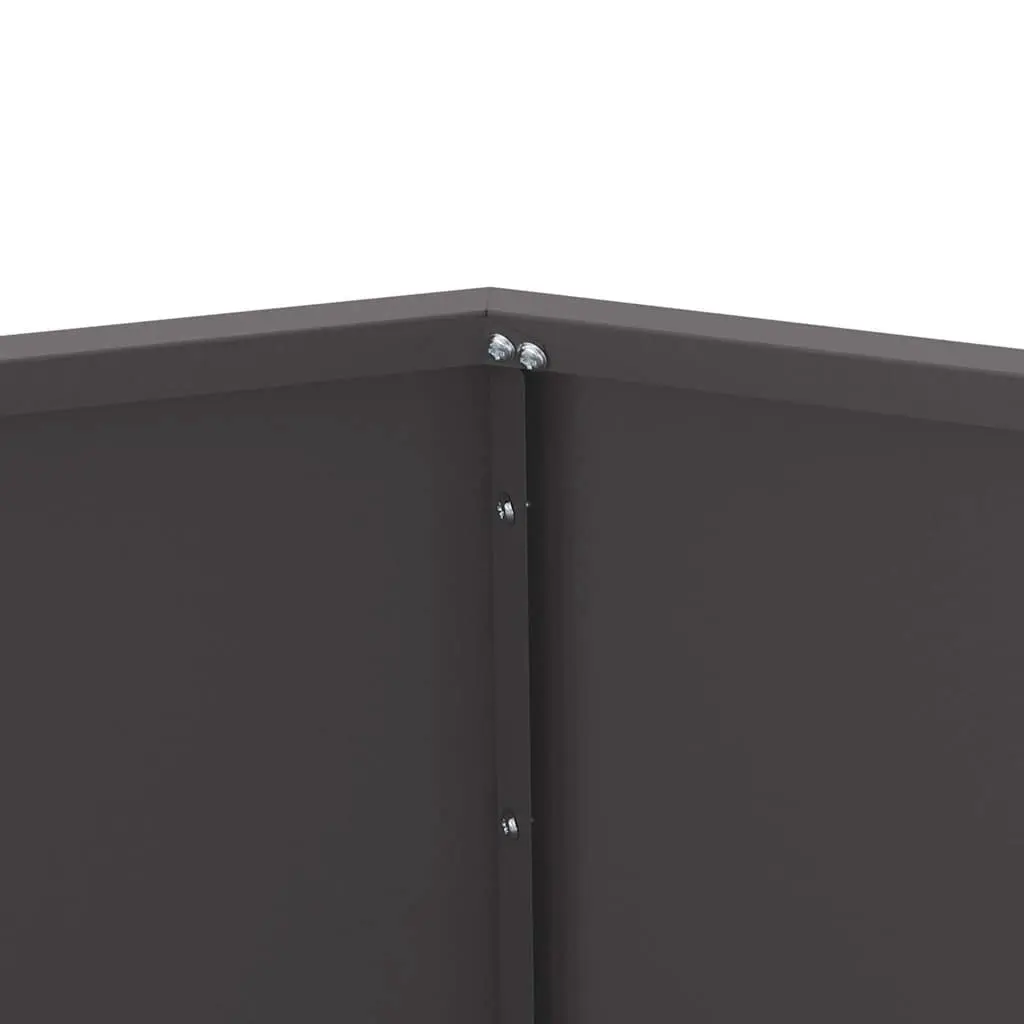 Rectangular Steel Outdoor Garden Planter