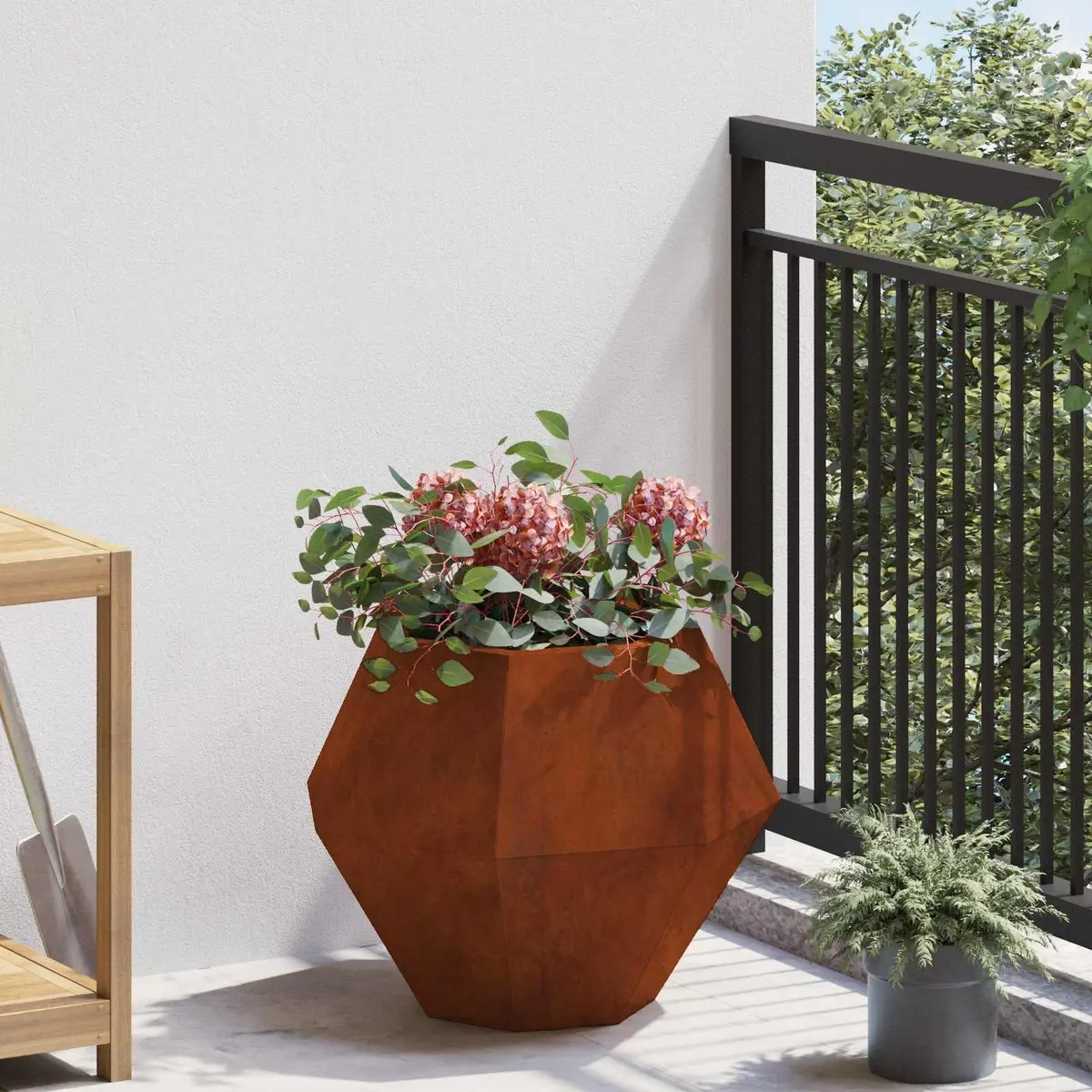 Rectangular Garden Planter 50 x 50 x 40 cm