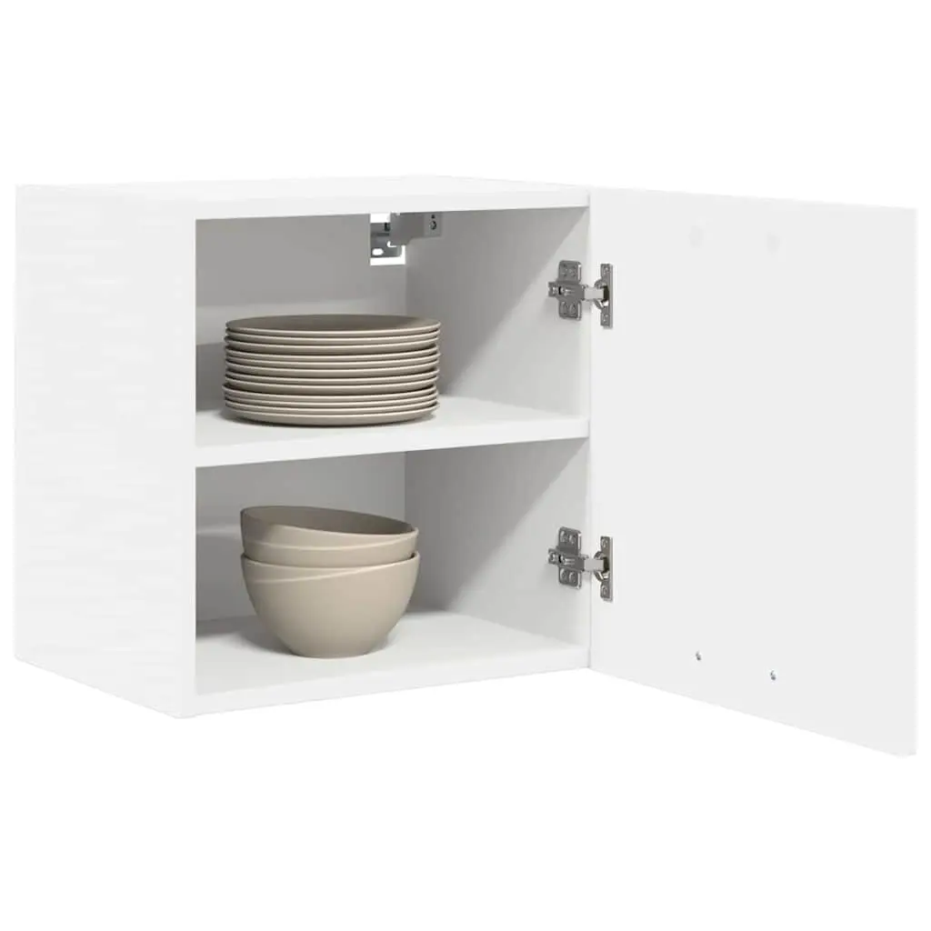 Hanging Kitchen Cabinet 2 Pieces White Modern Storage 40 x 31 x 40 cm