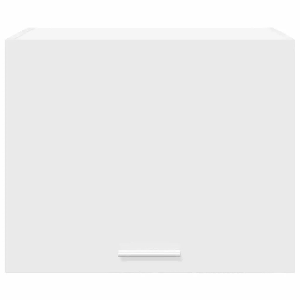 White Hanging Kitchen Cabinet with Door