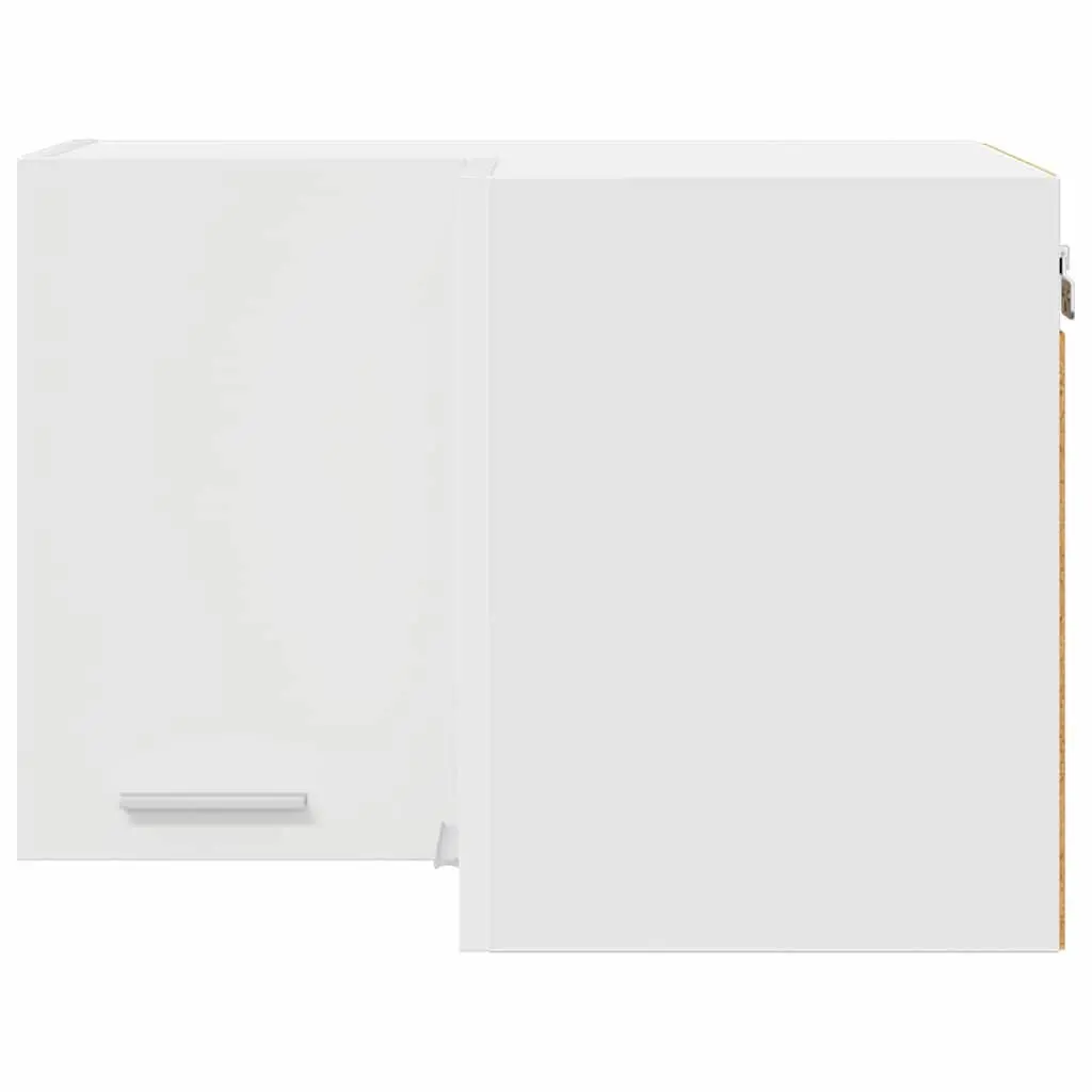 White Modern Hanging Kitchen Cabinet with Durable Build